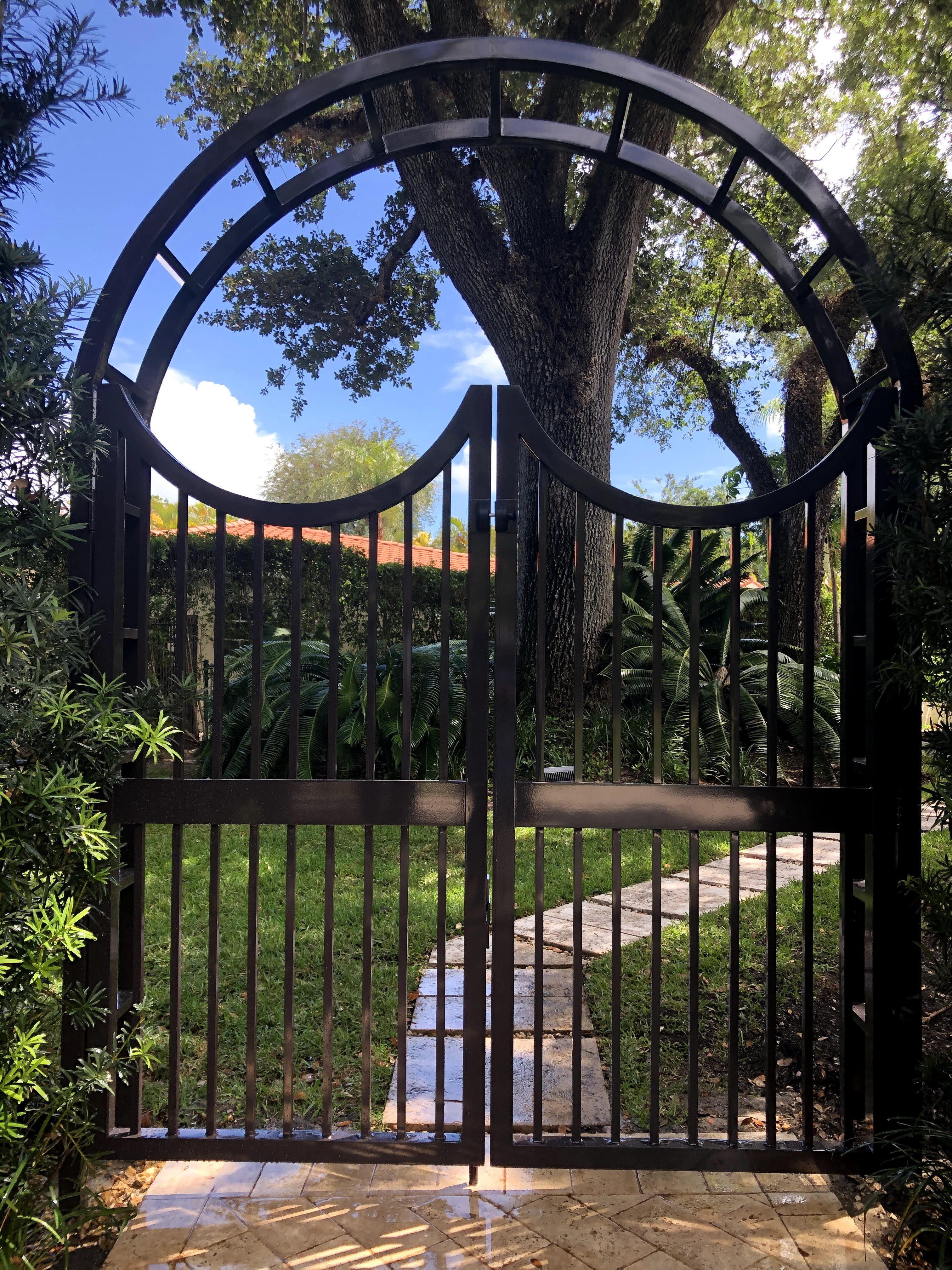 Garden Aluminum Gate – Thales Ironwork